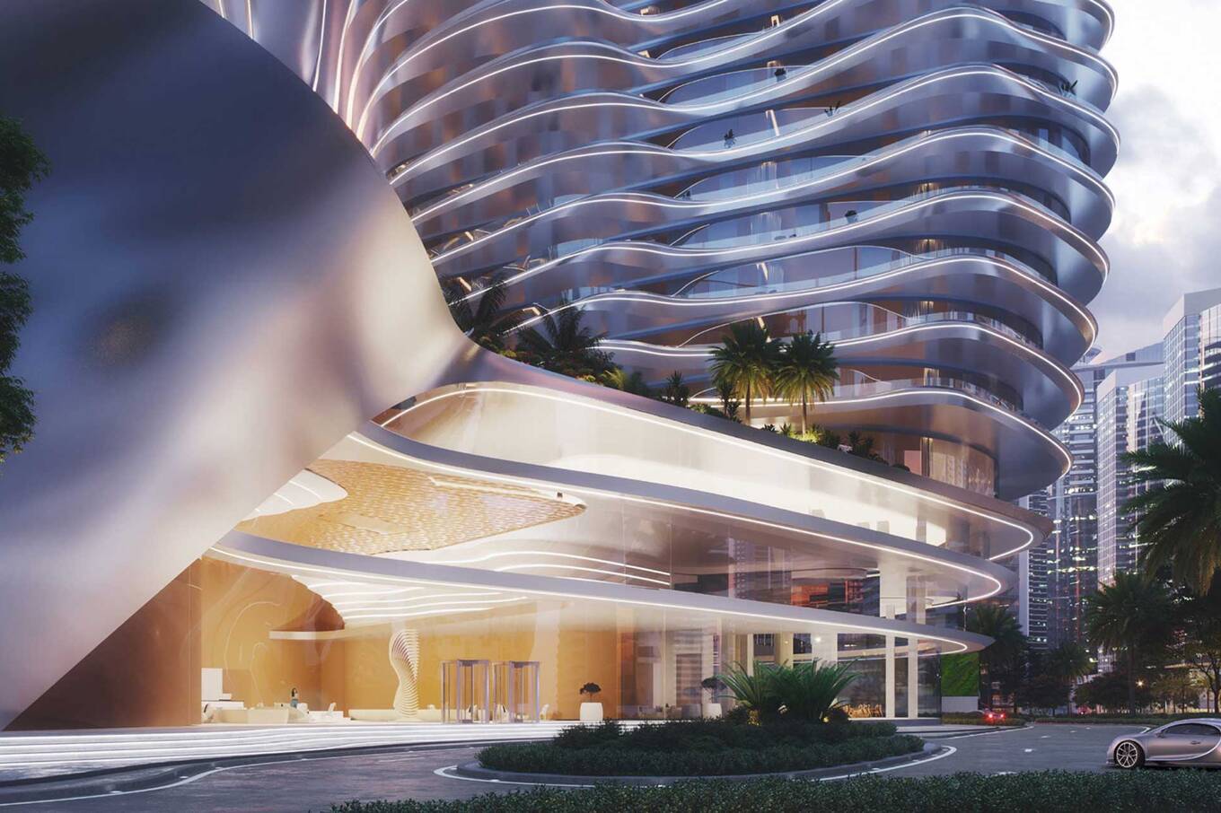 Penthouse, Apartment with 2 bedrooms in Business Bay, Dubai